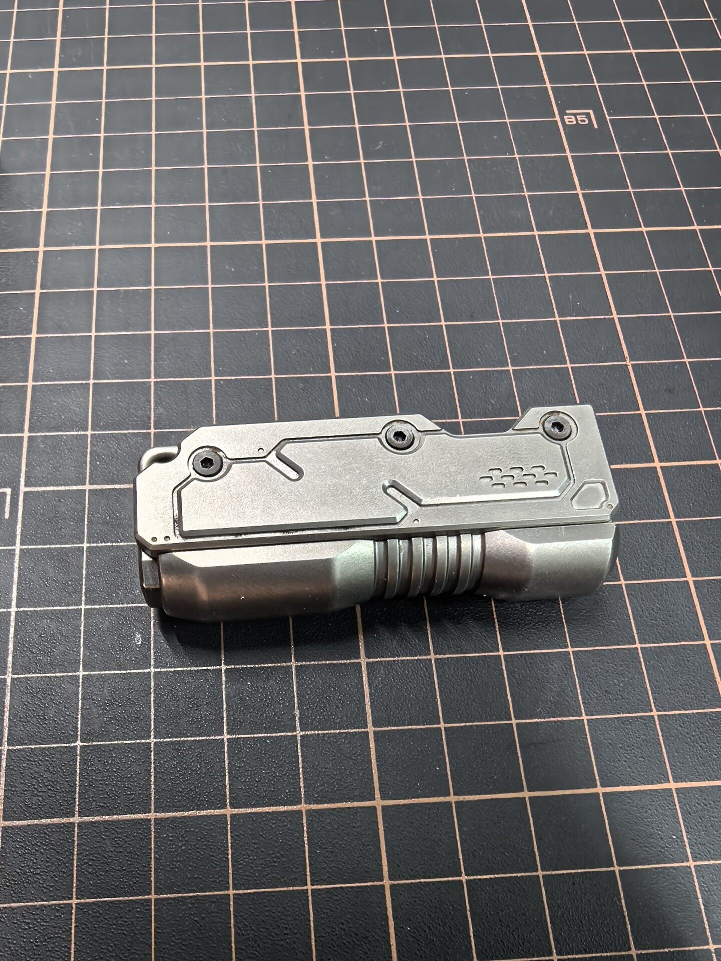 Top B, Titanium + Cyborg Soul Stainless Steel