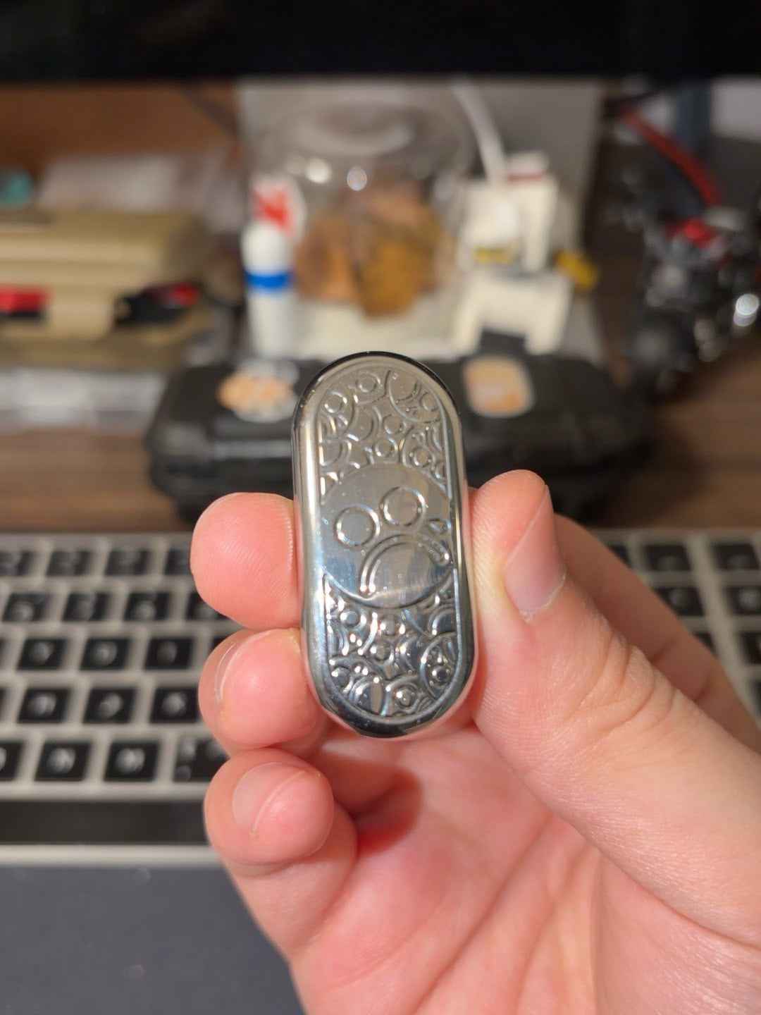 Top B Bubble Stainless Steel