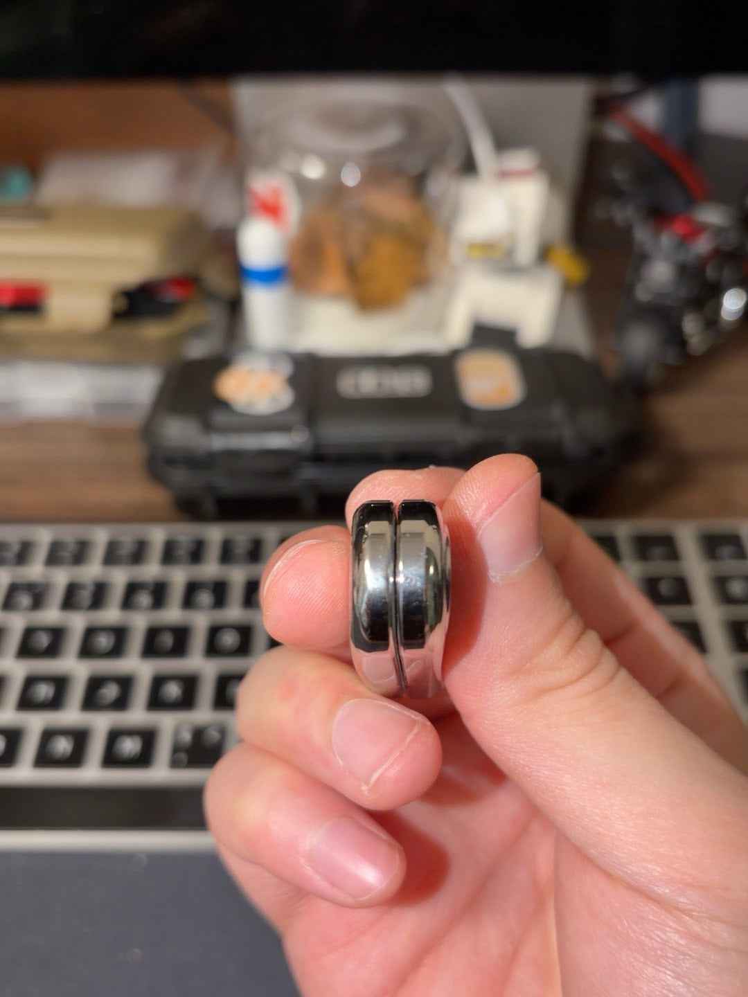 Top B Bubble Stainless Steel