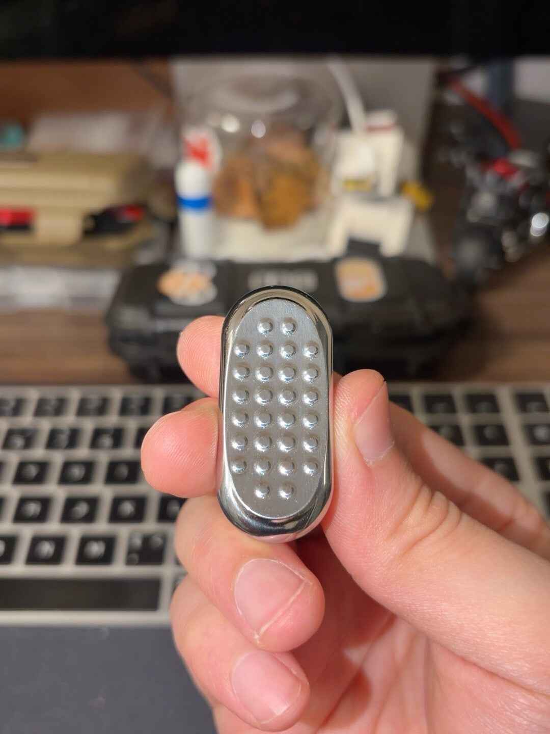 Top B Bubble Stainless Steel