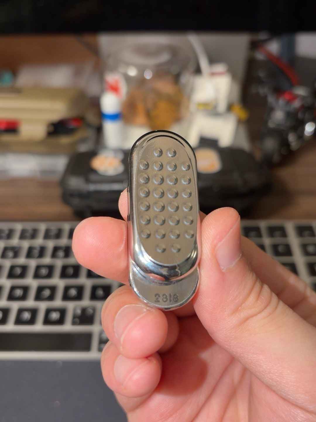 Top B Bubble Stainless Steel