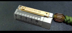 Quirky Ruler Titanium Brass