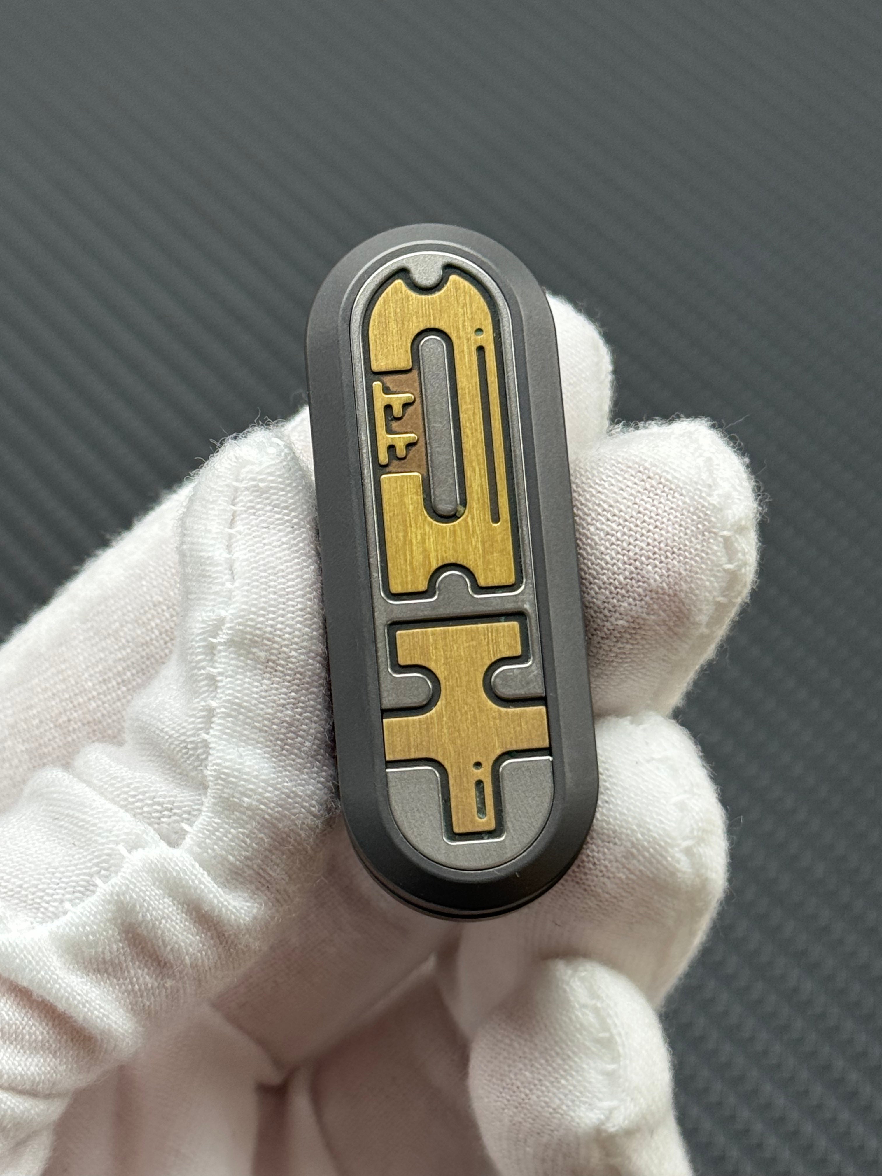 Lucky Draw Zirconium Engraved