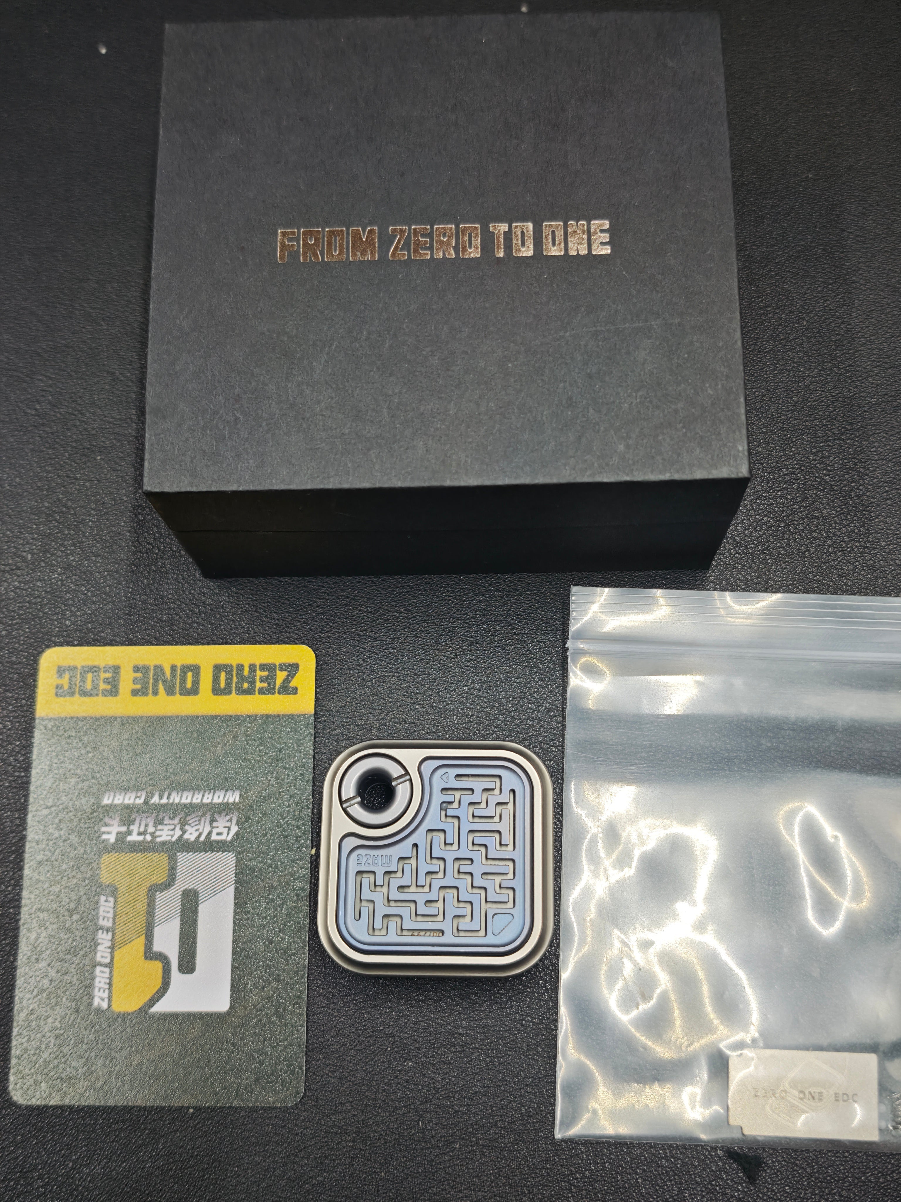 MAZE BLOCK Titanium