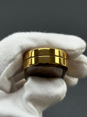 Dragon Rhythm Titanium Gold Plated Resin-Sealed