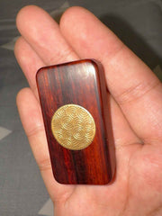 Brocade & Azure Paperweight Sandalwood