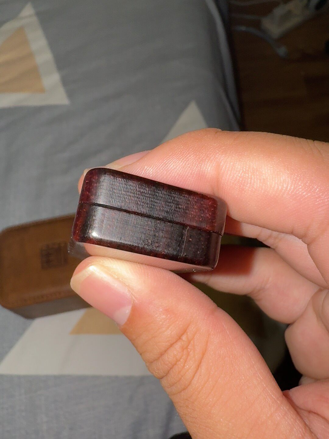 Brocade & Azure Paperweight Sandalwood