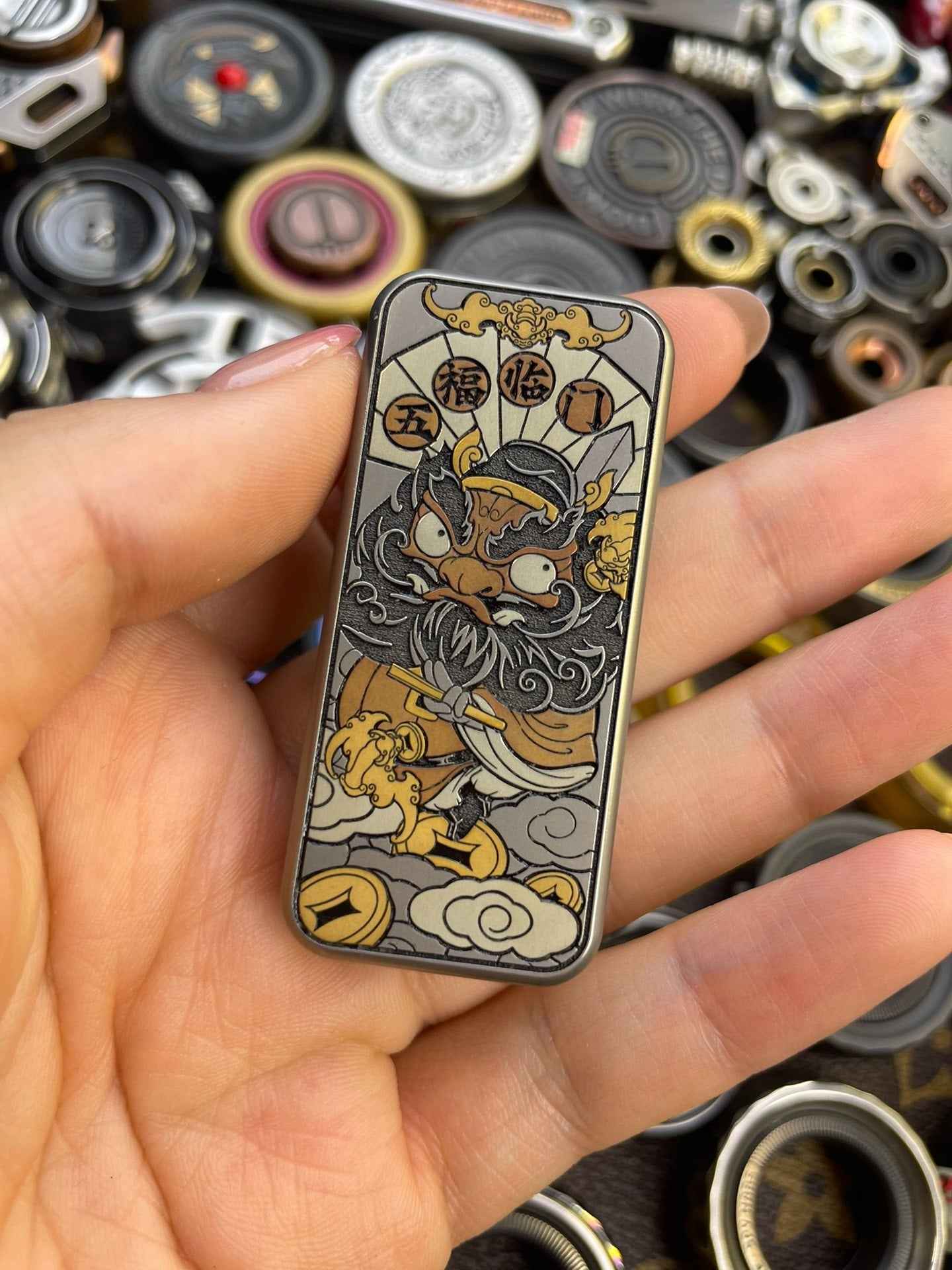 Zhong Kui Paperweight Titanium