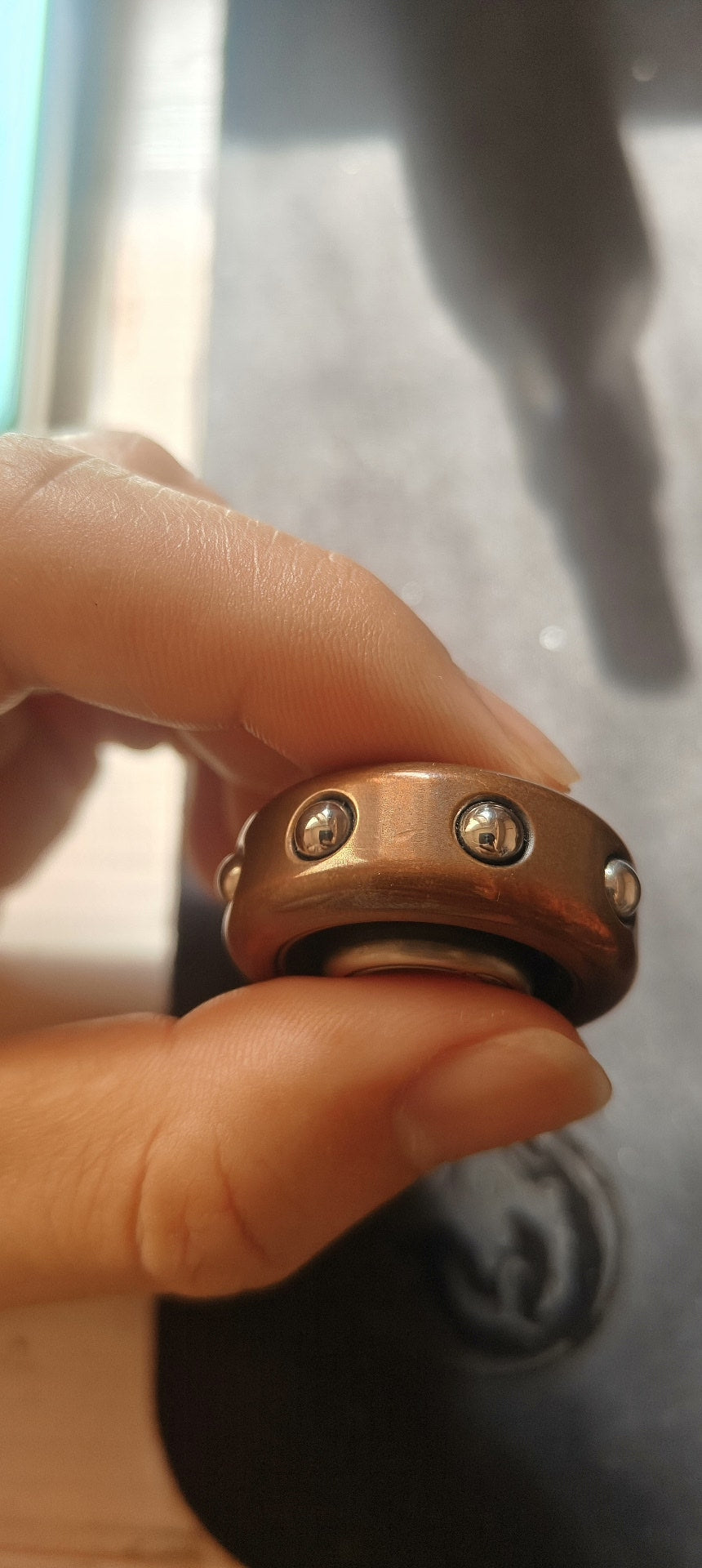 Sam Ring Spinner Copper