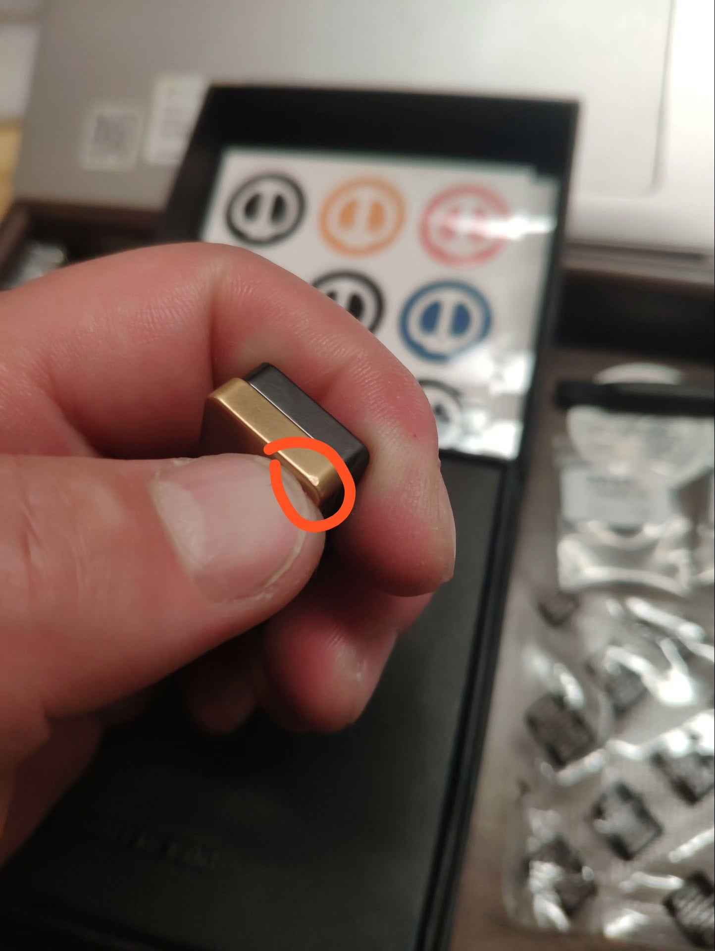 Choc Zirconium Brass