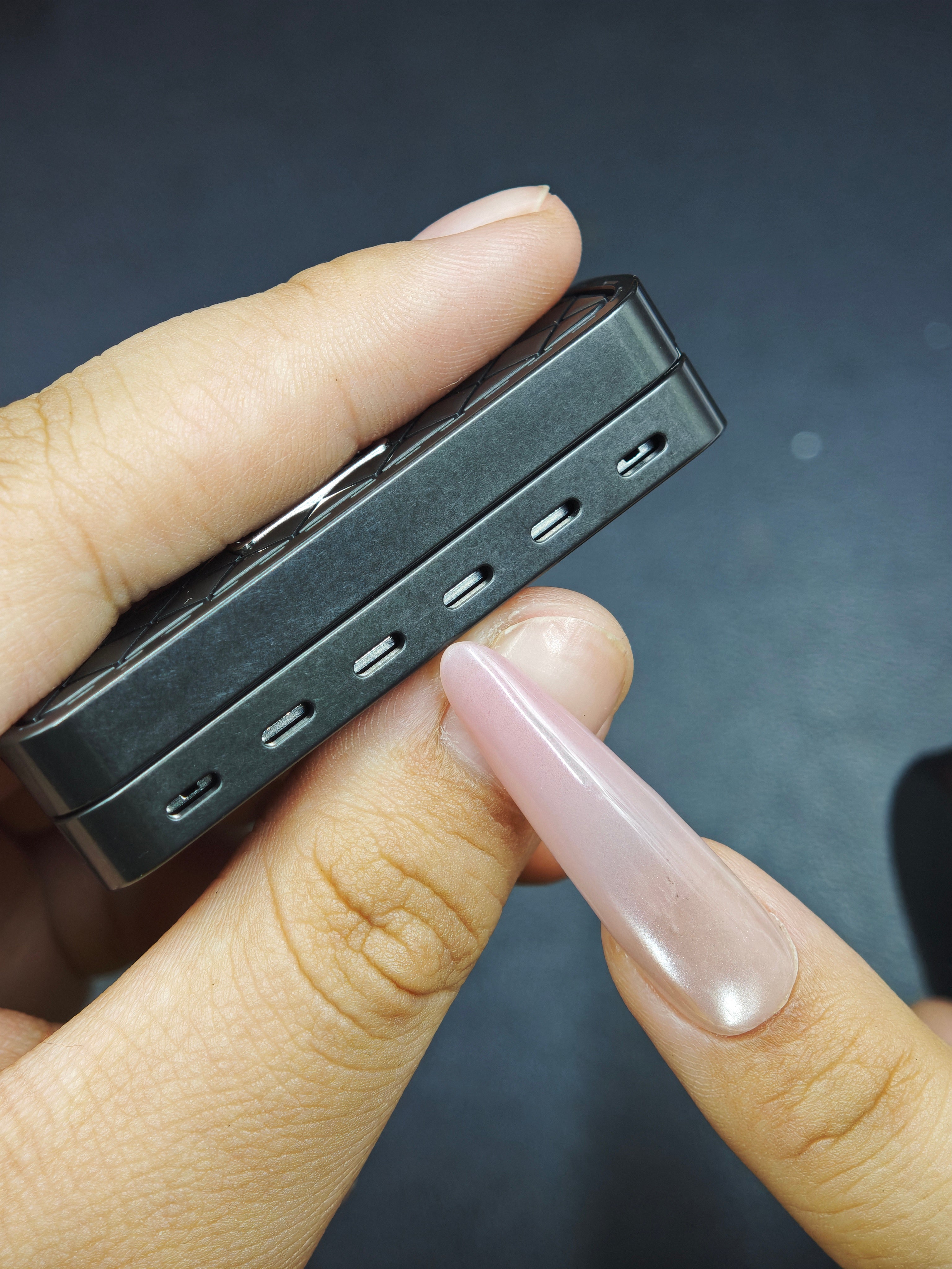 Feng Ling Zirconium Color-Anodized Polished