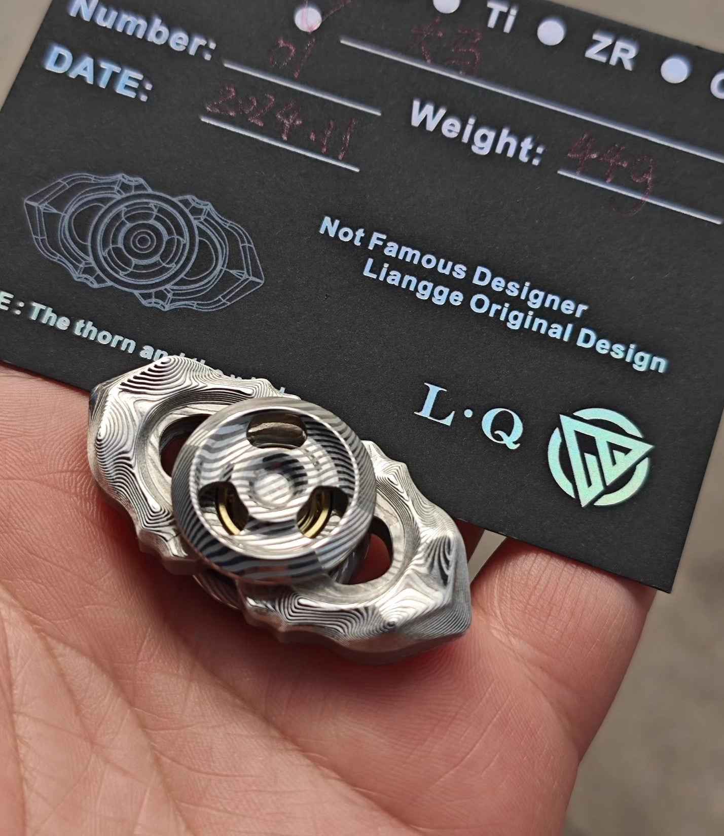 Thorns And Fog Damasteel Limited Edition