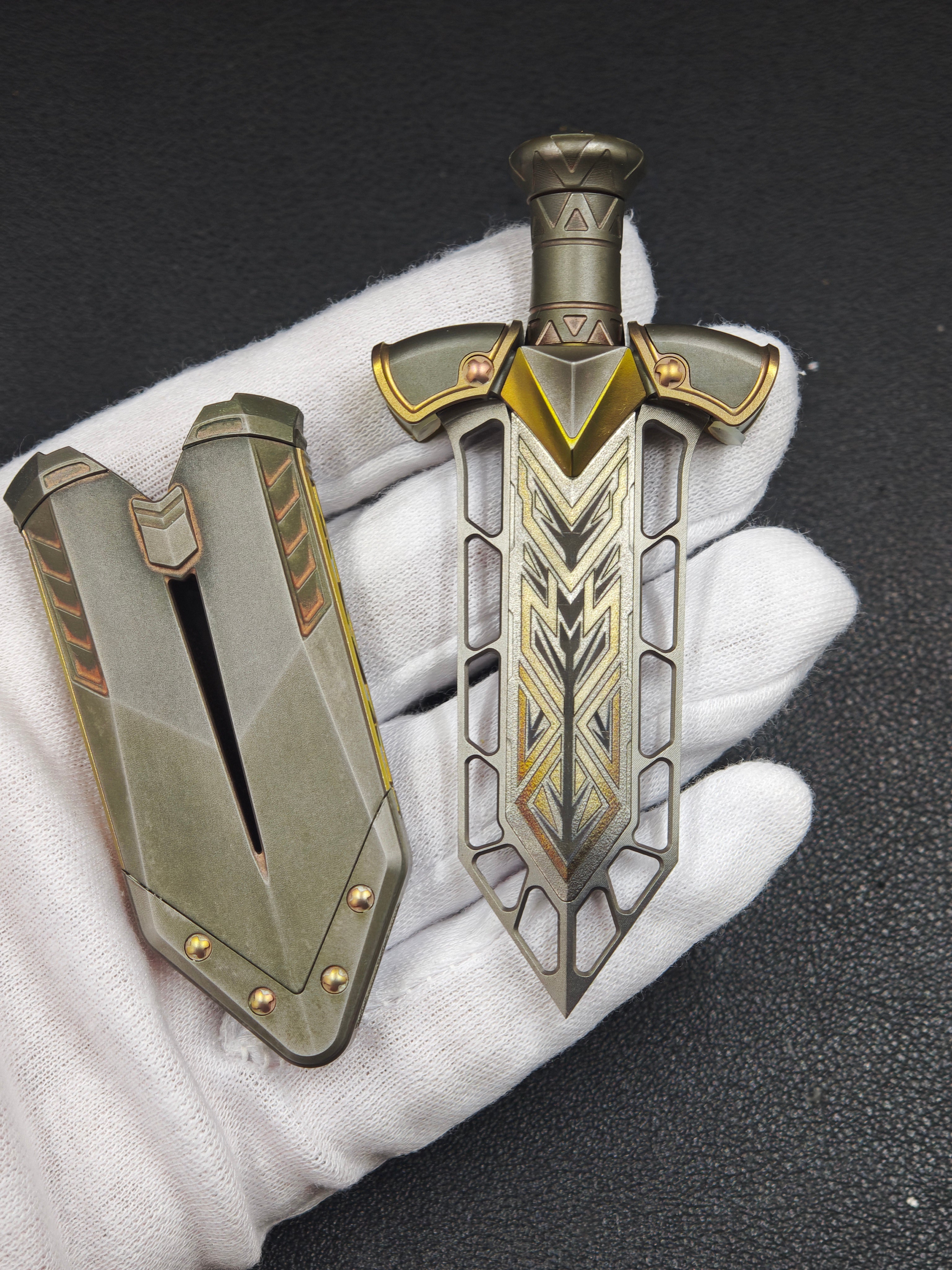 Ghost Lantern Lake Sword Tungsten-Copper