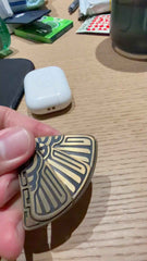 Peacock Feather Brass