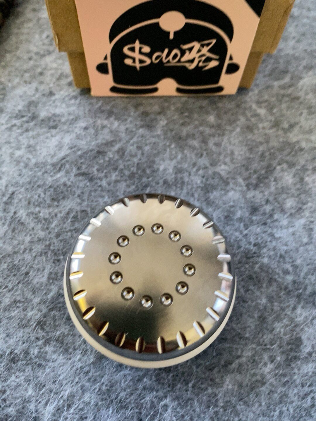 Biscuit Spinner Titanium PEEK