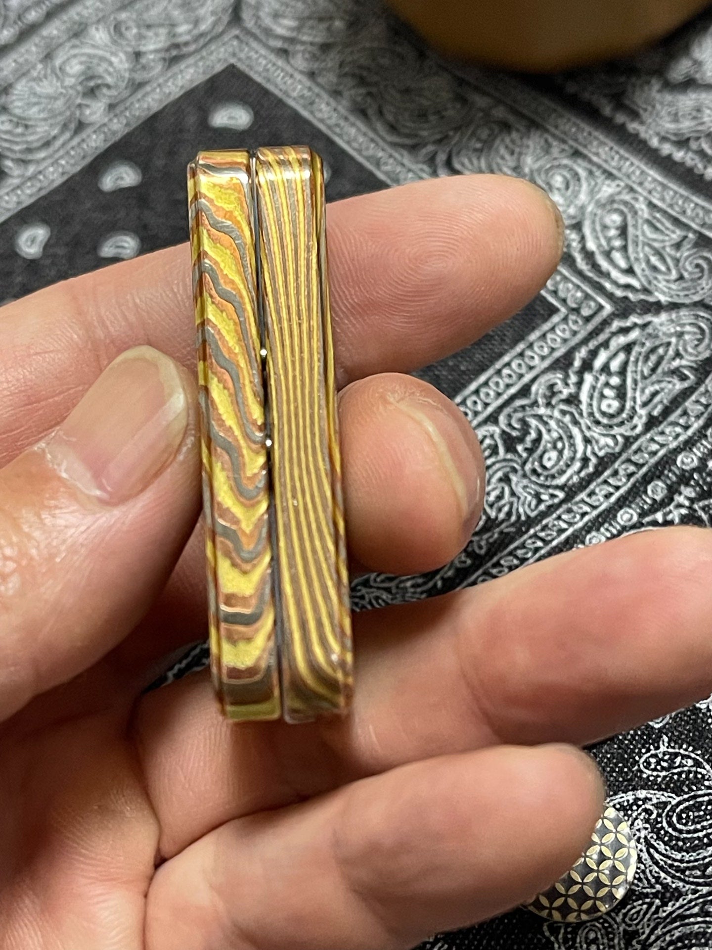 Sugar Cube Mokume