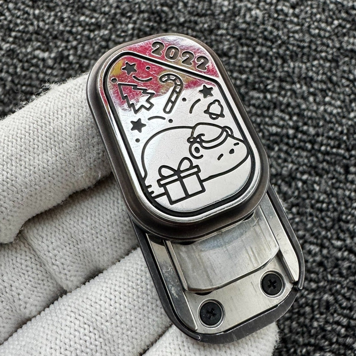 01EDC Slider Stainless Steel + Magnetic core