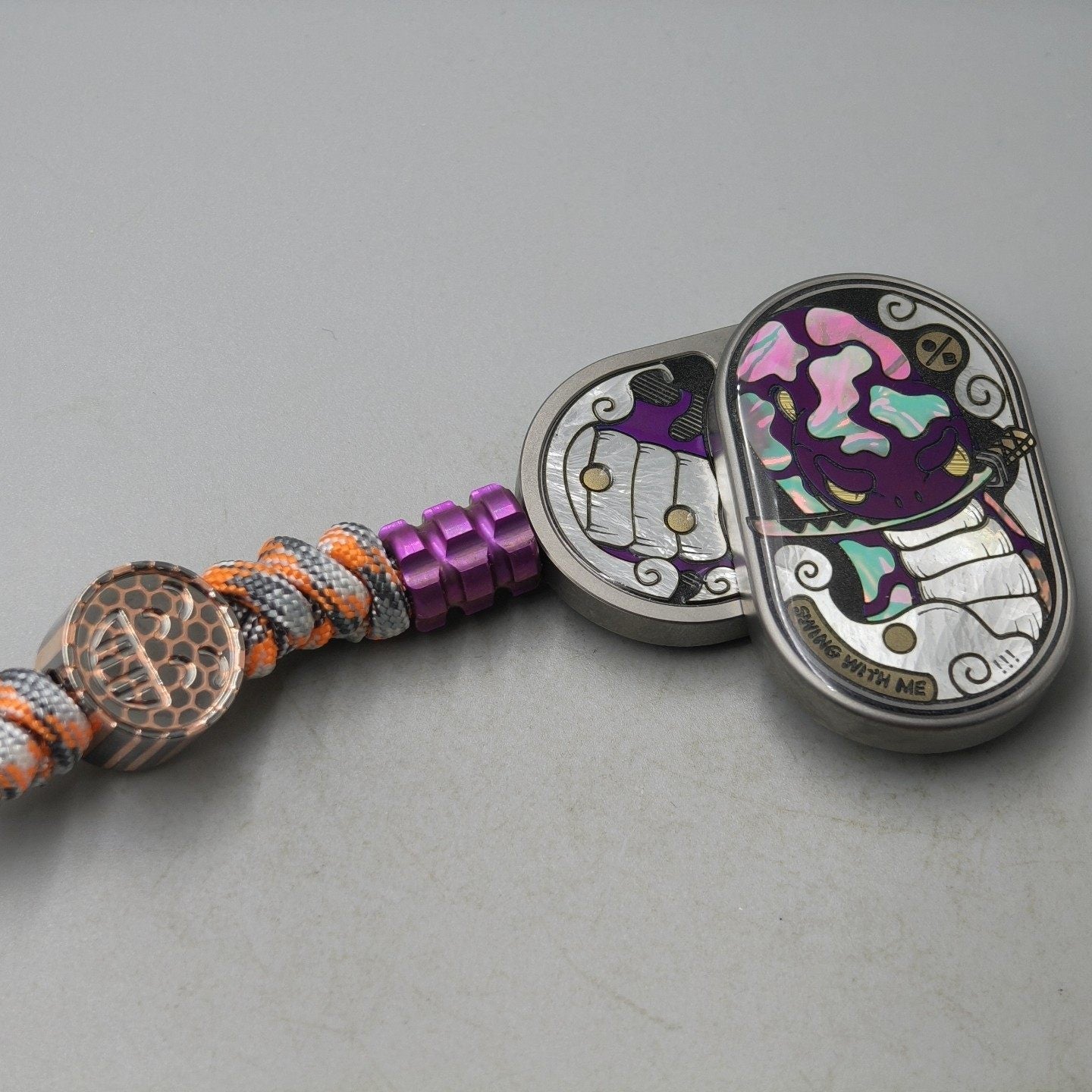 Groove Pro-Fu Yao Colored Titanium Purple + Superconductor bead
