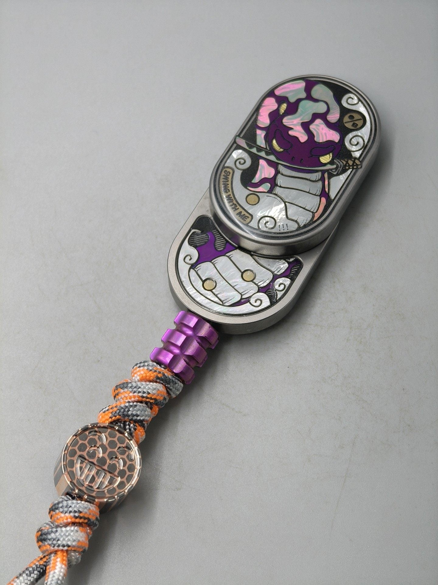 Groove Pro-Fu Yao Colored Titanium Purple + Superconductor bead
