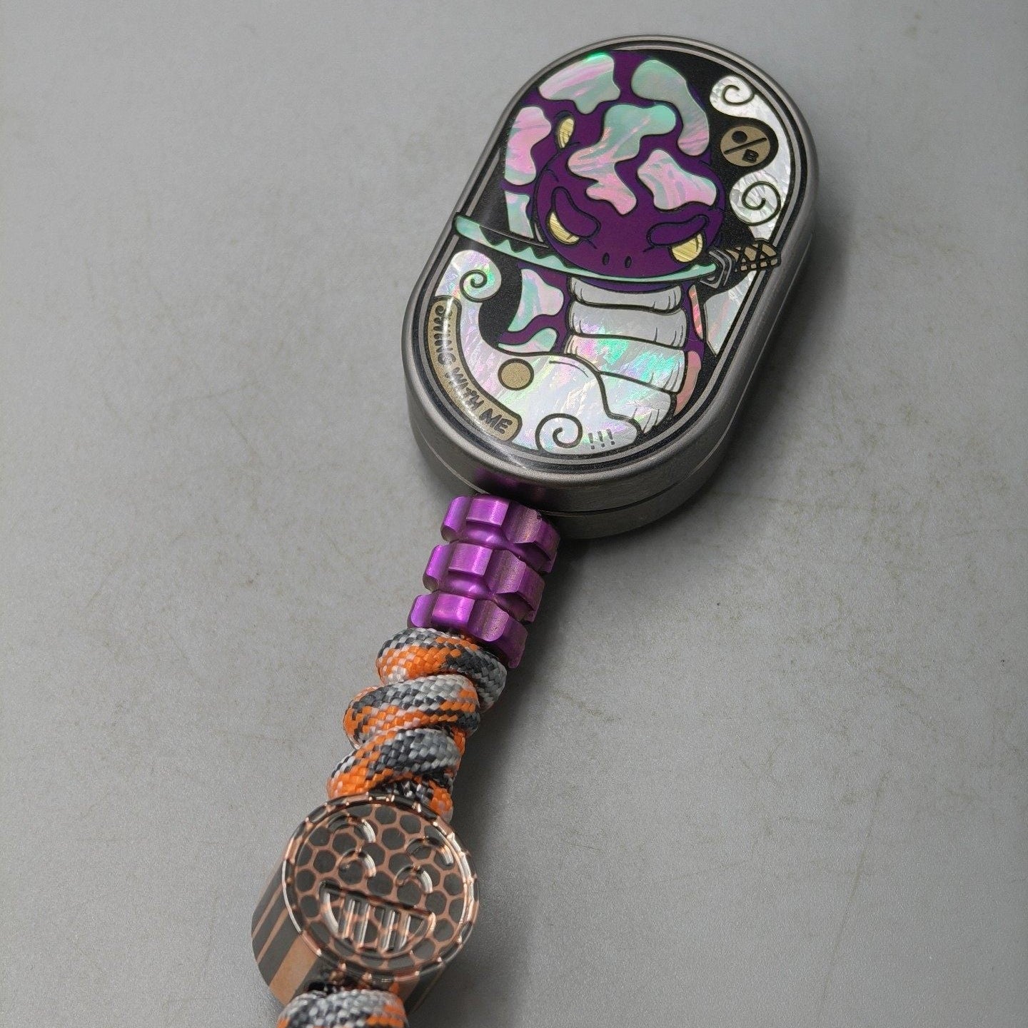 Groove Pro-Fu Yao Colored Titanium Purple + Superconductor bead