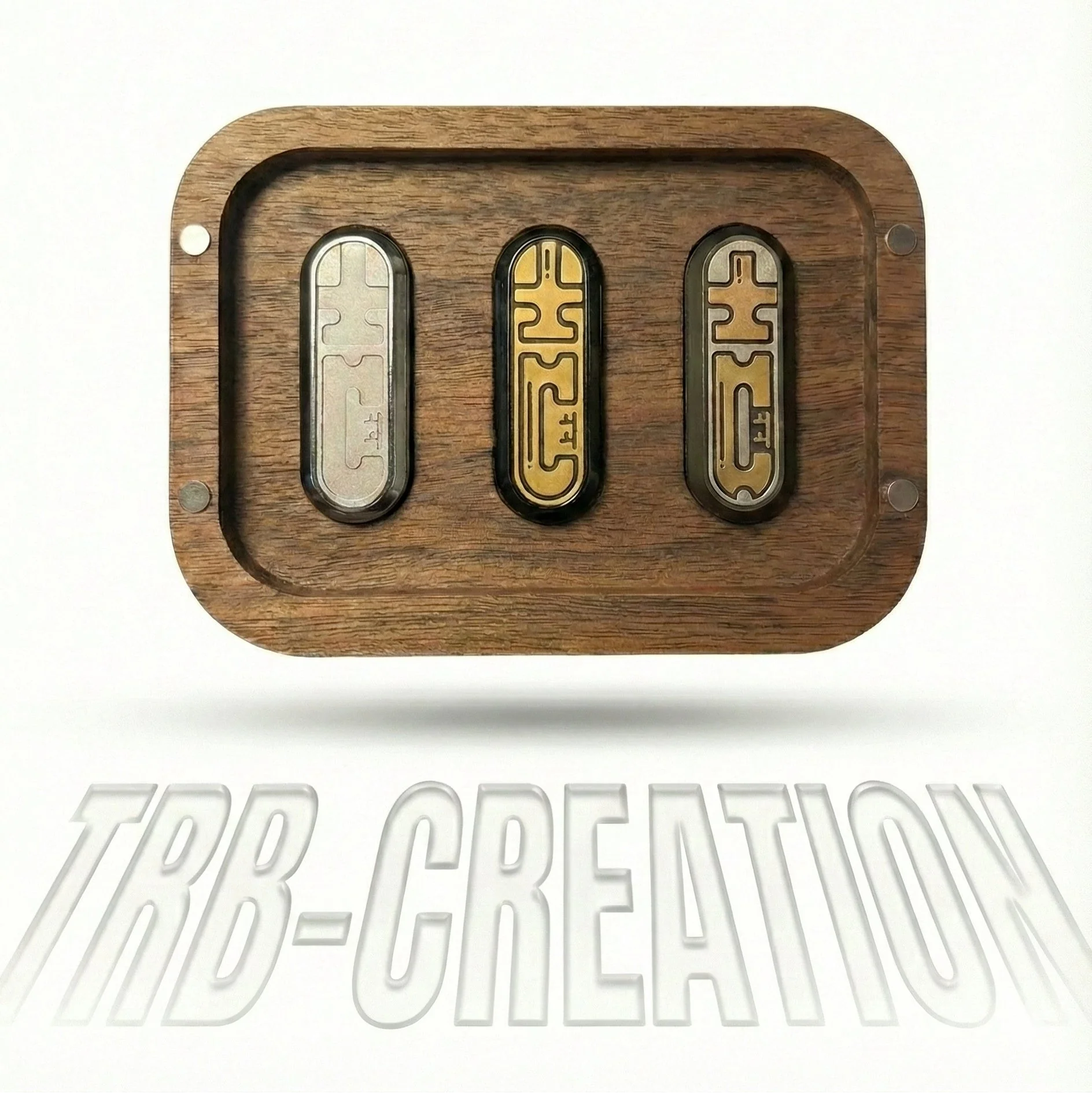 GD EDC Lucky Draw Wooden Display Case
