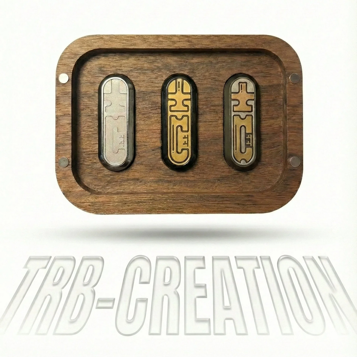 GD EDC Lucky Draw Wooden Display Case