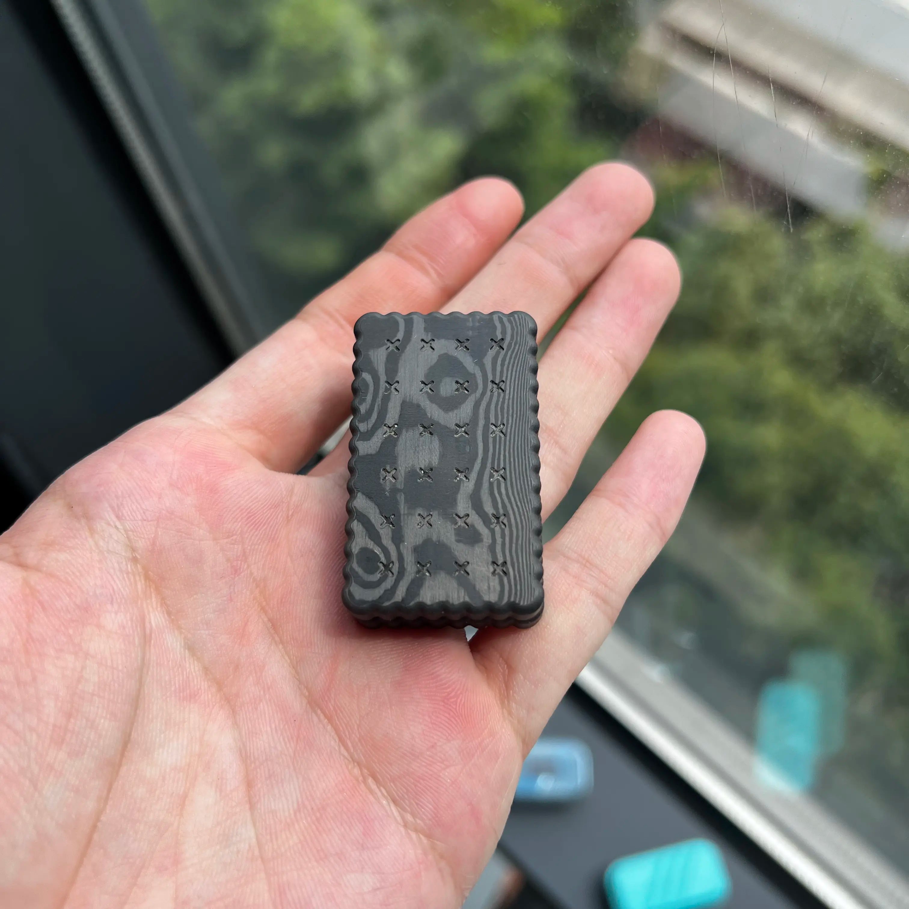 OX Slider Carbon Damascus