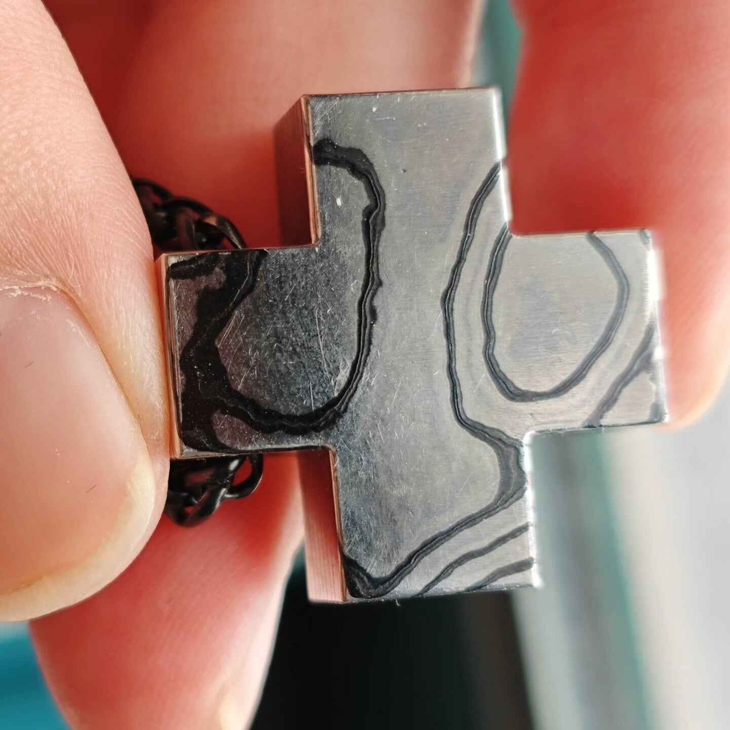 TiNB Malta Cross Pendant