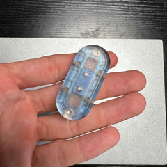 Top-B PC Blue + Ti plate