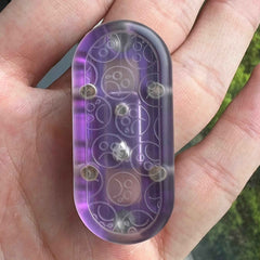 Top-B PC Purple + Ti plate