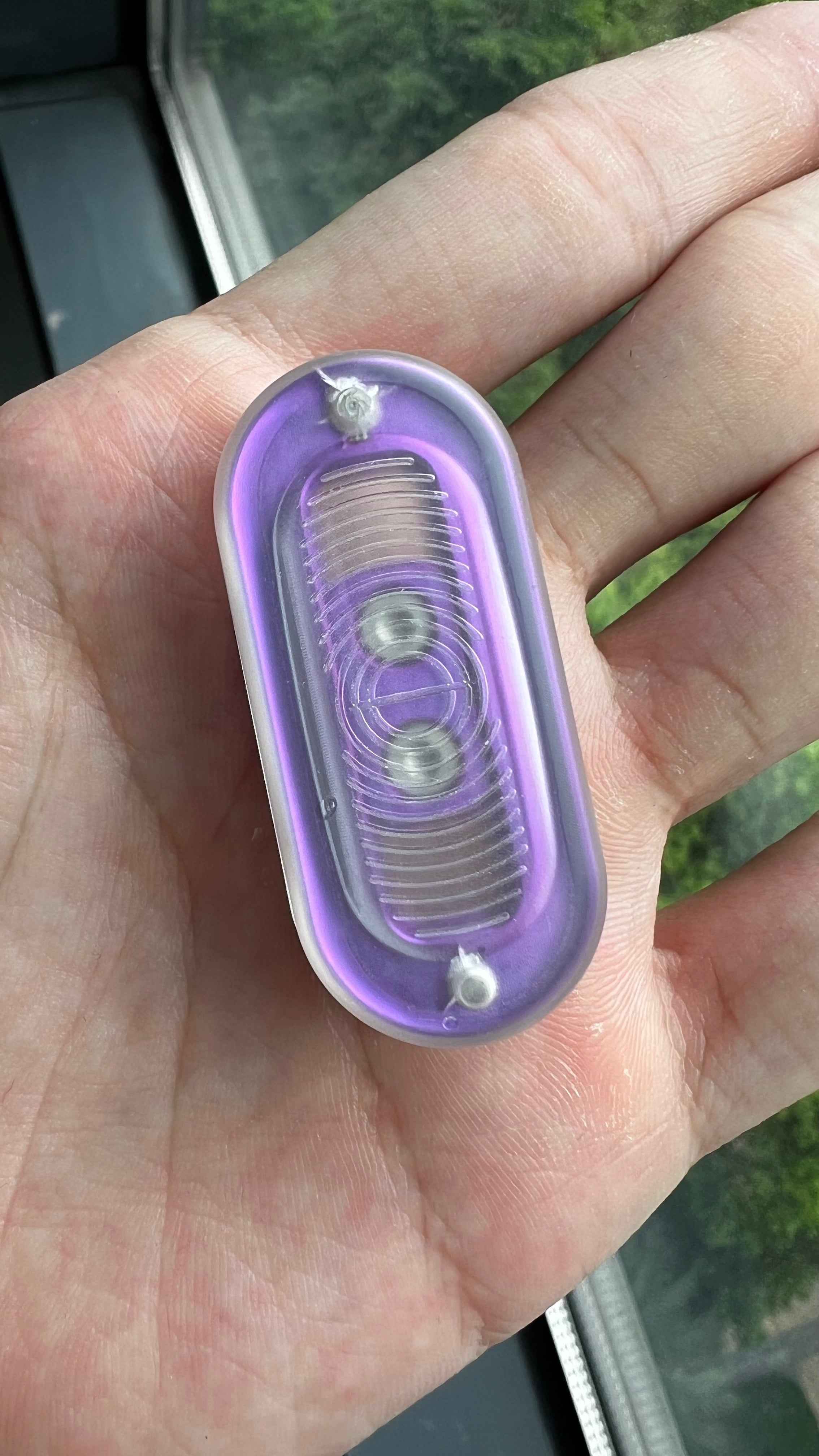 Top-B PC Purple + Ti plate