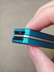 Joyful Titanium Color-Anodized Resin-Sealed