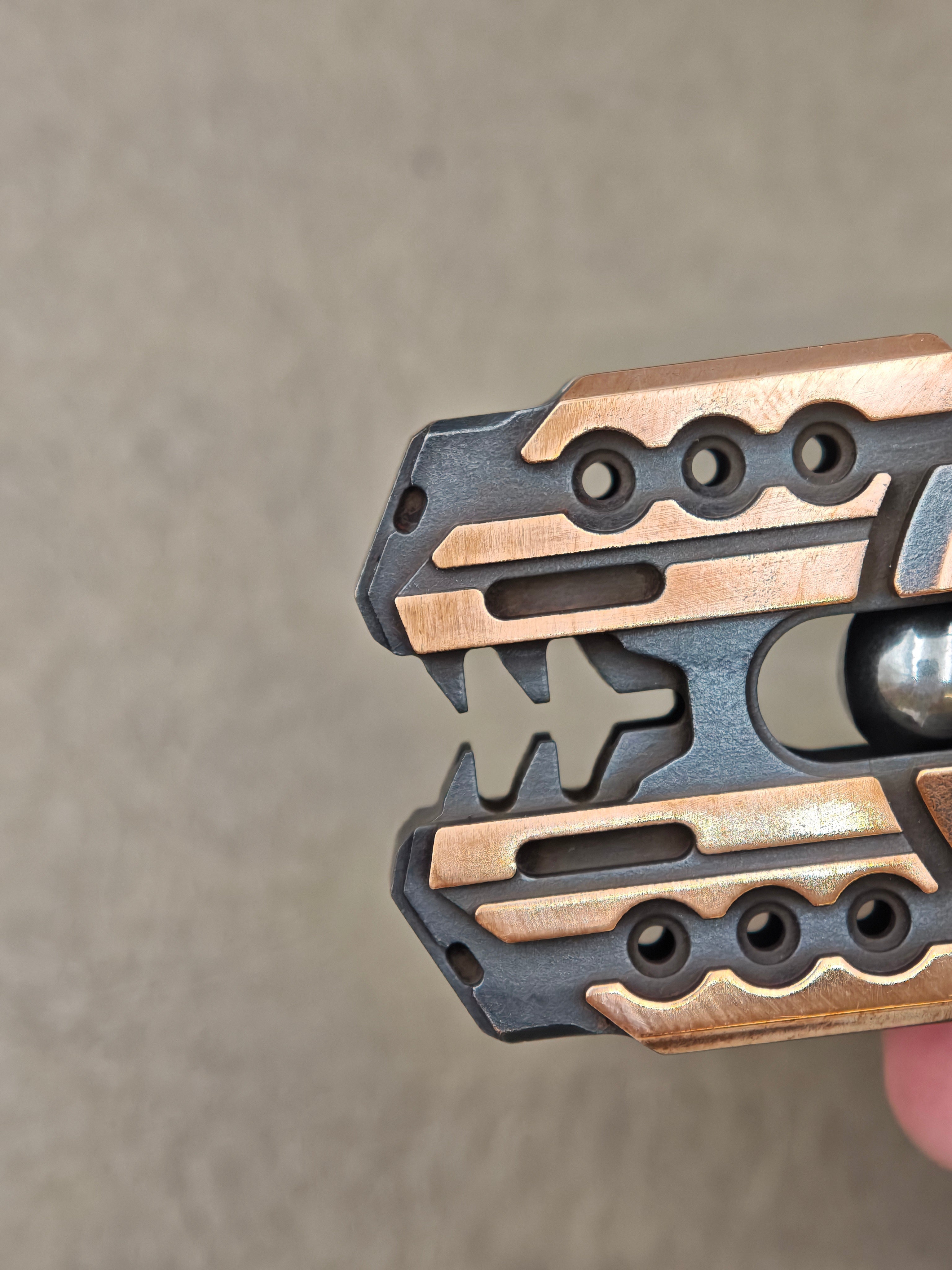 BAR GLUTTONY Copper Distressed