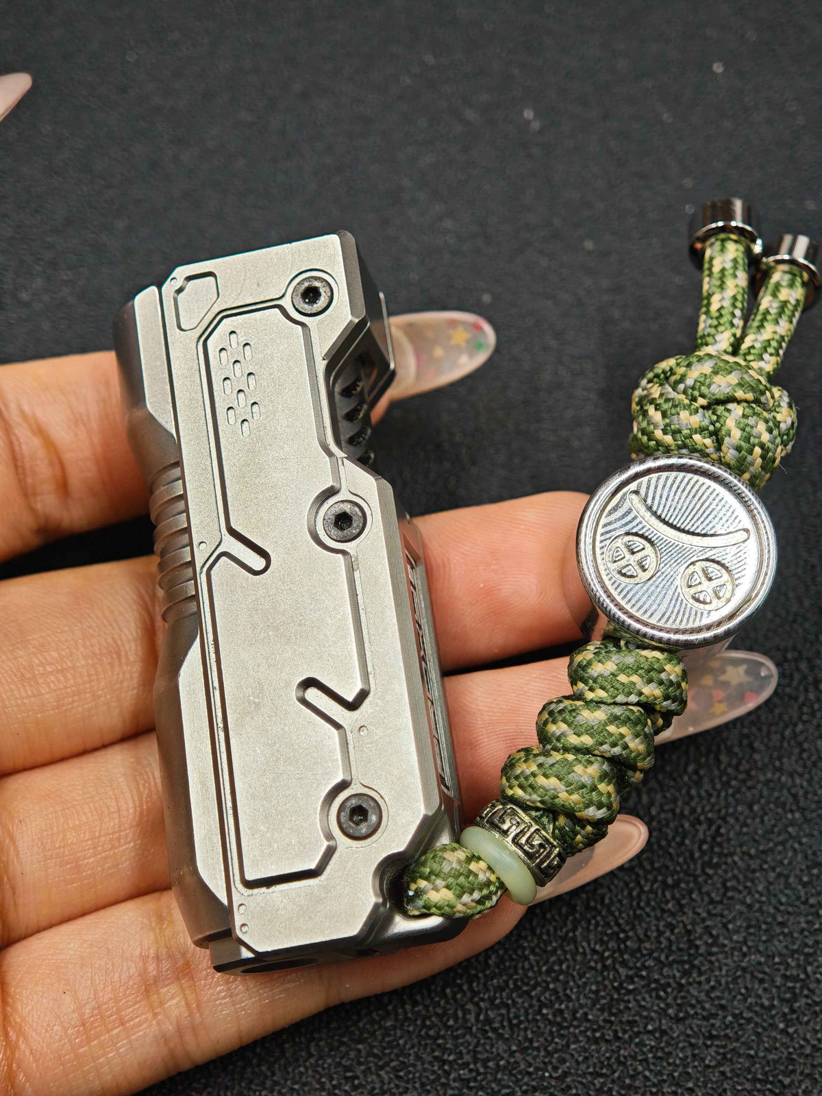 Cyborg Soul Stainless Steel Damasteel