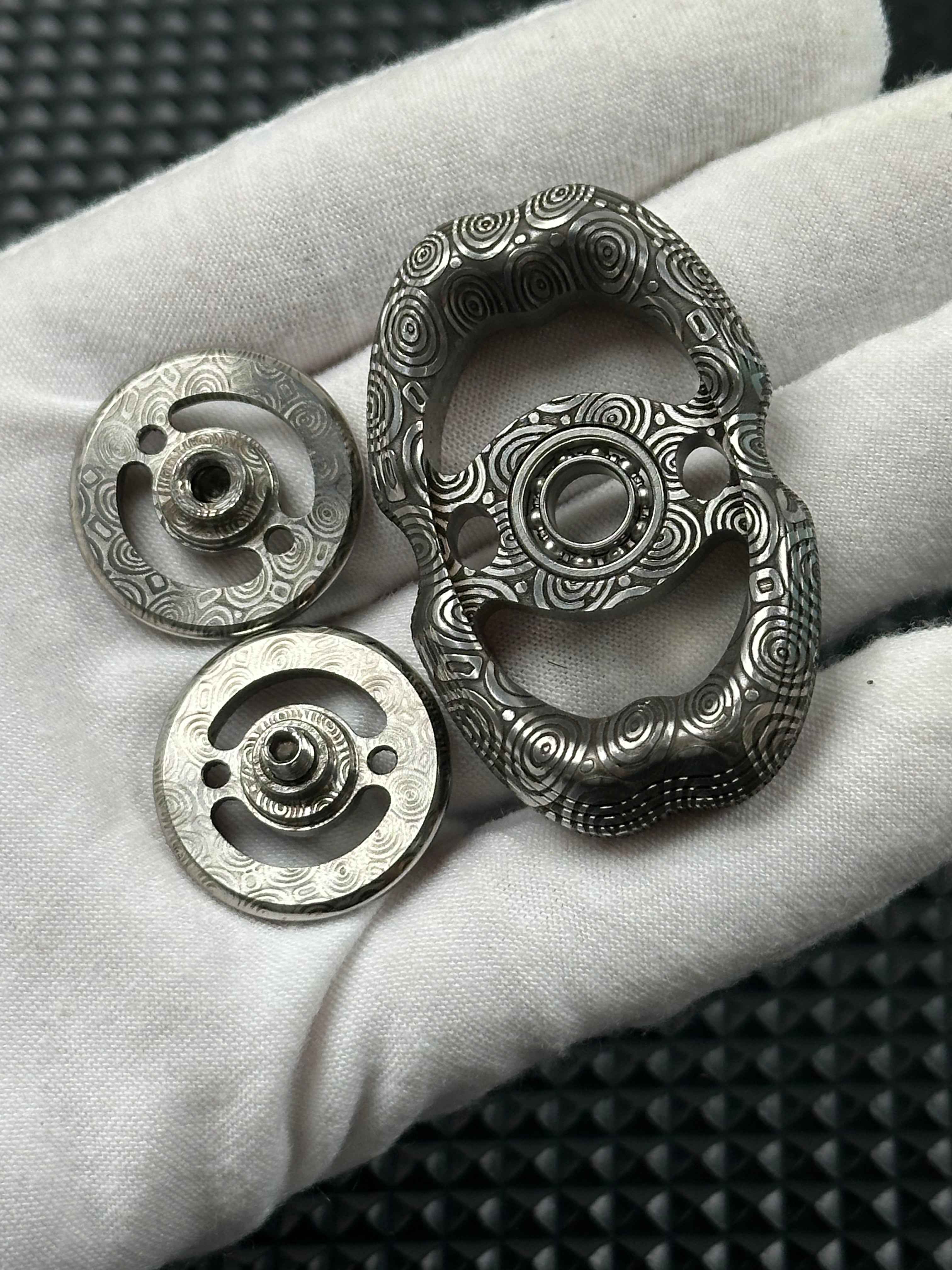 Obsidian Crystalized Stainless Steel