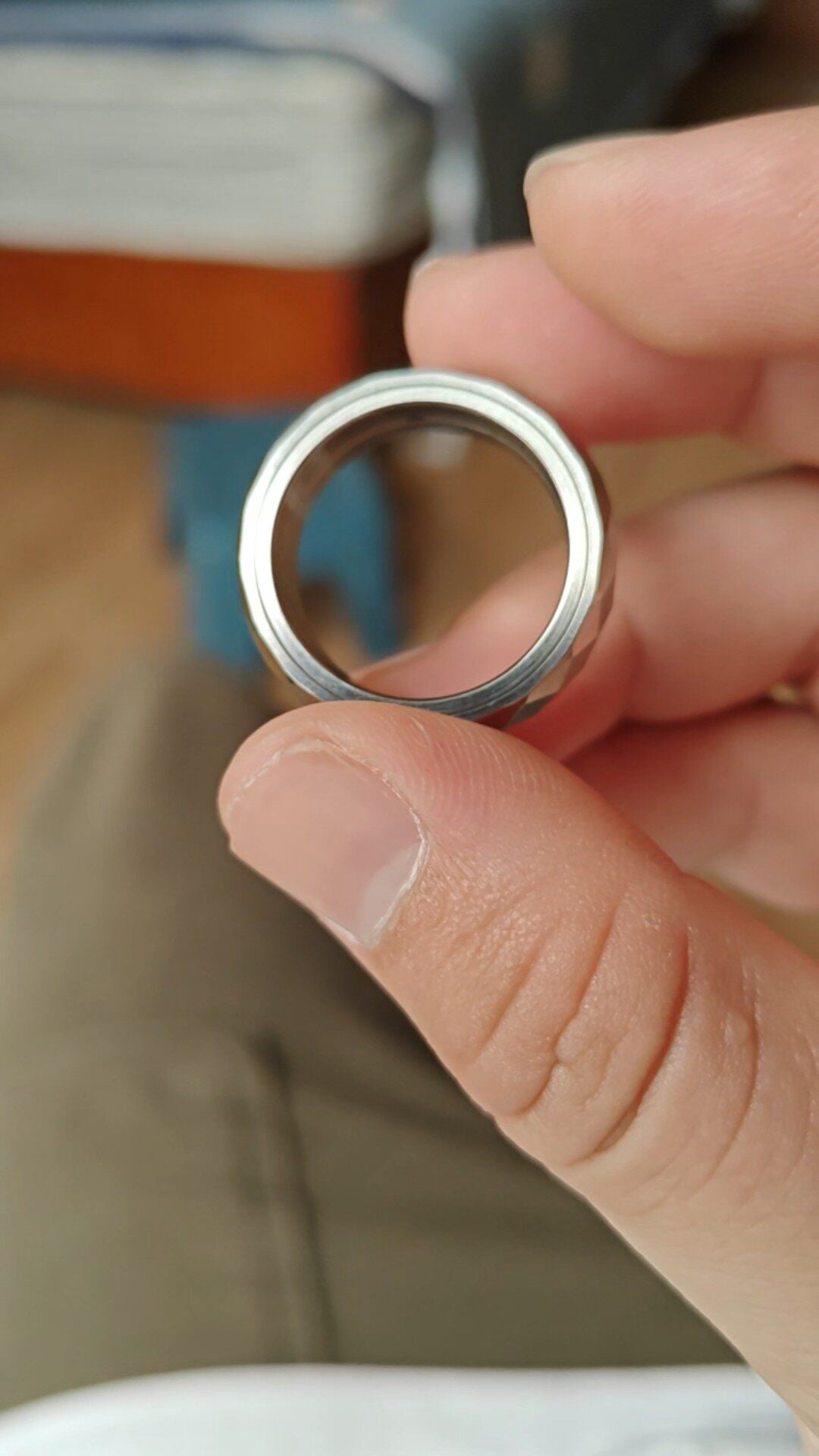 Pig Ring Size #25 Titanium