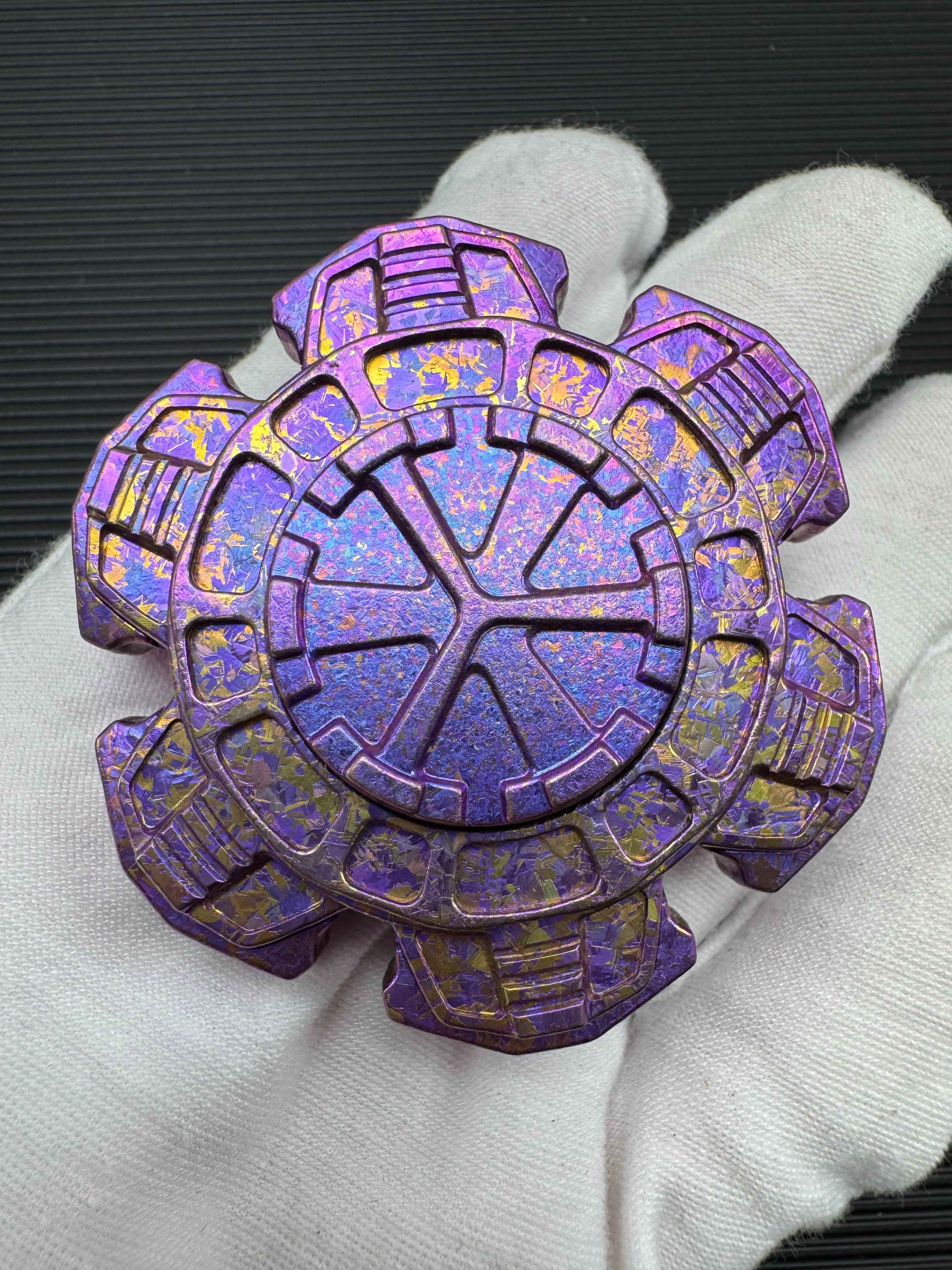 Detonator Bearing Cap Crystallized Titanium