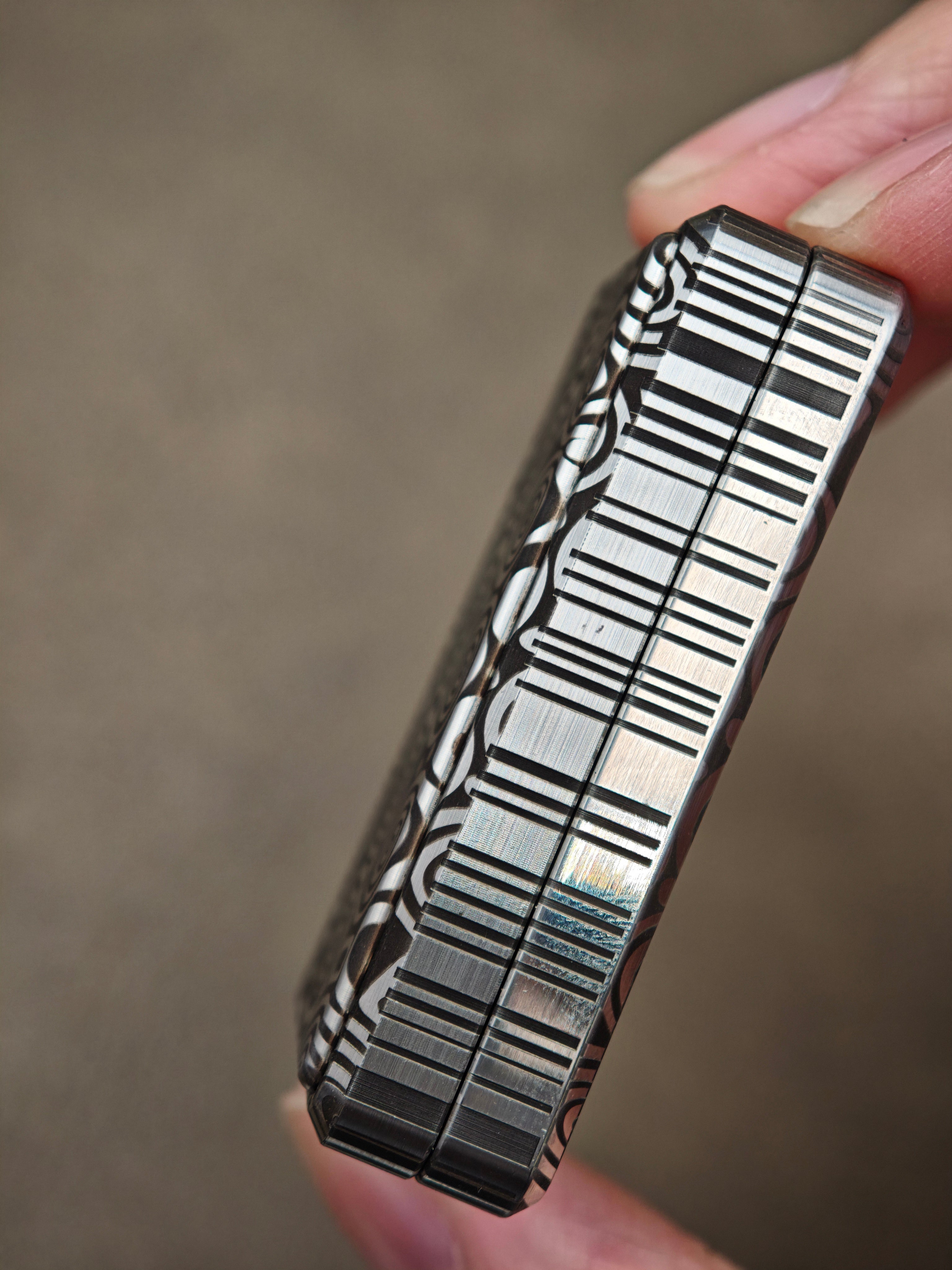 Q1 Stainless Steel Engraved