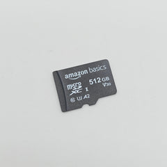 Amazon Basics 512GB MicroSDXC Card, Internal Gaming Solid State Drive Storage