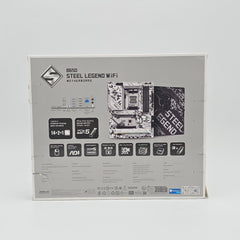 ASRock B650 Steel Legend WiFi, Socket AM5, ATX Desktop Gaming Motherboard