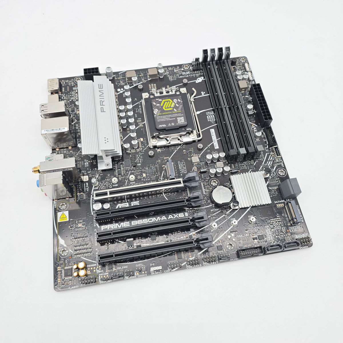 ASUS Prime B650-A AX6 II, Socket AMD AM5, MATX Desktop Gaming Motherboard
