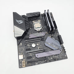 ASUS ROG STRIX Z390-E Gaming Motherboard, Intel Core i9-9900K, Corsair Vengeance RGB 32GB DDR4 Desktop Gaming Memory RAM Combo