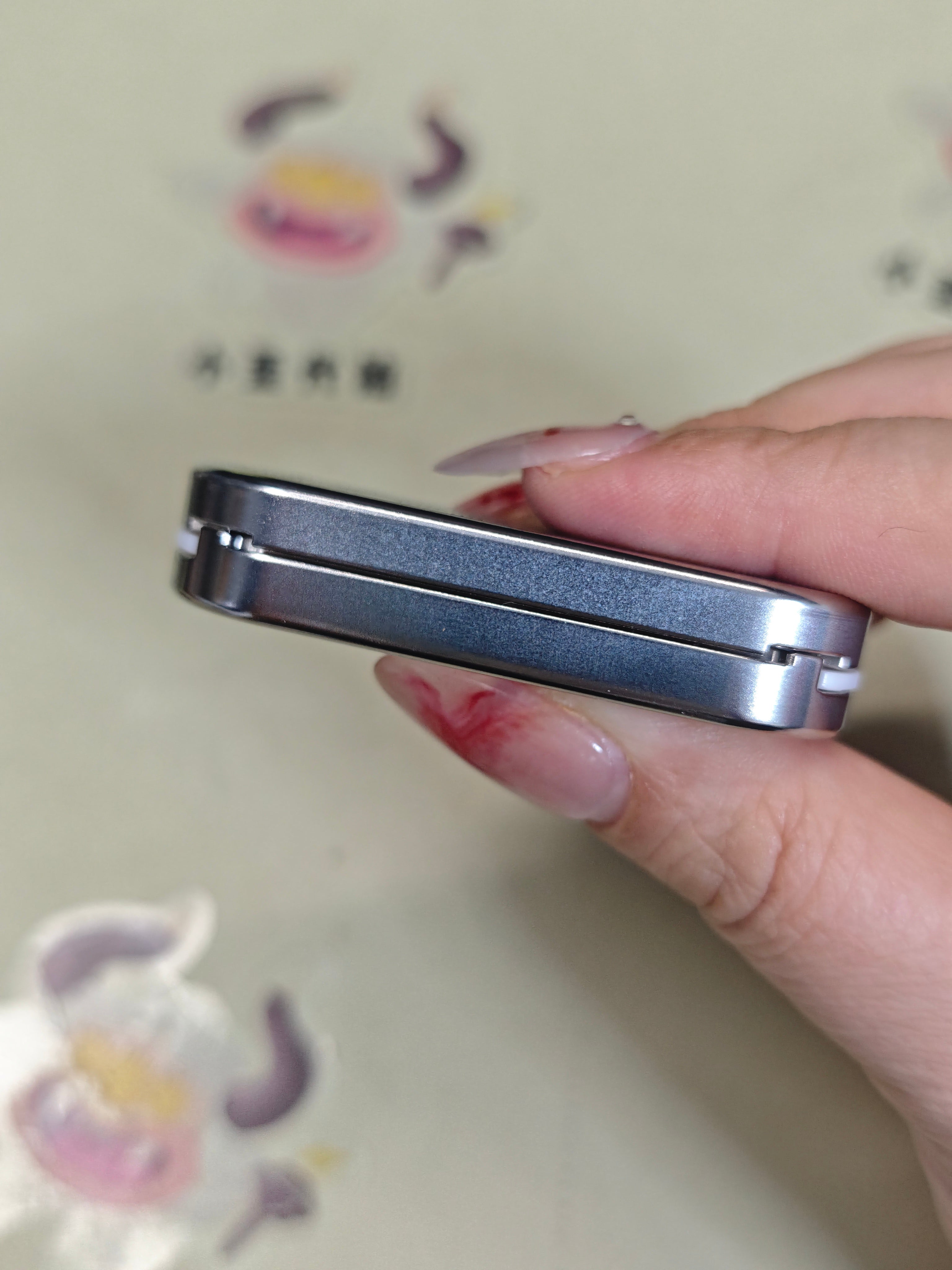 Ming Yin Titanium Engraved