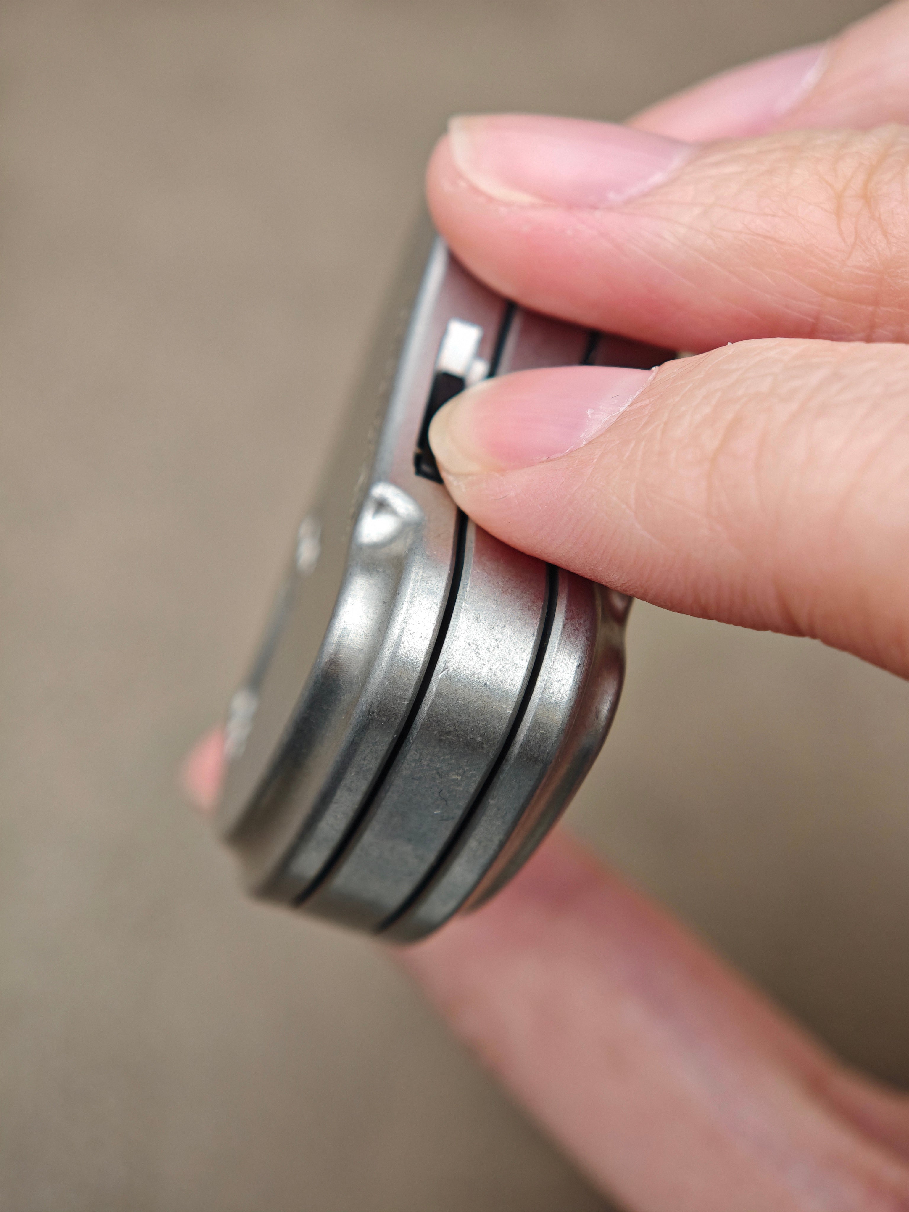 Balled Shell Stainless Steel Stonewashed