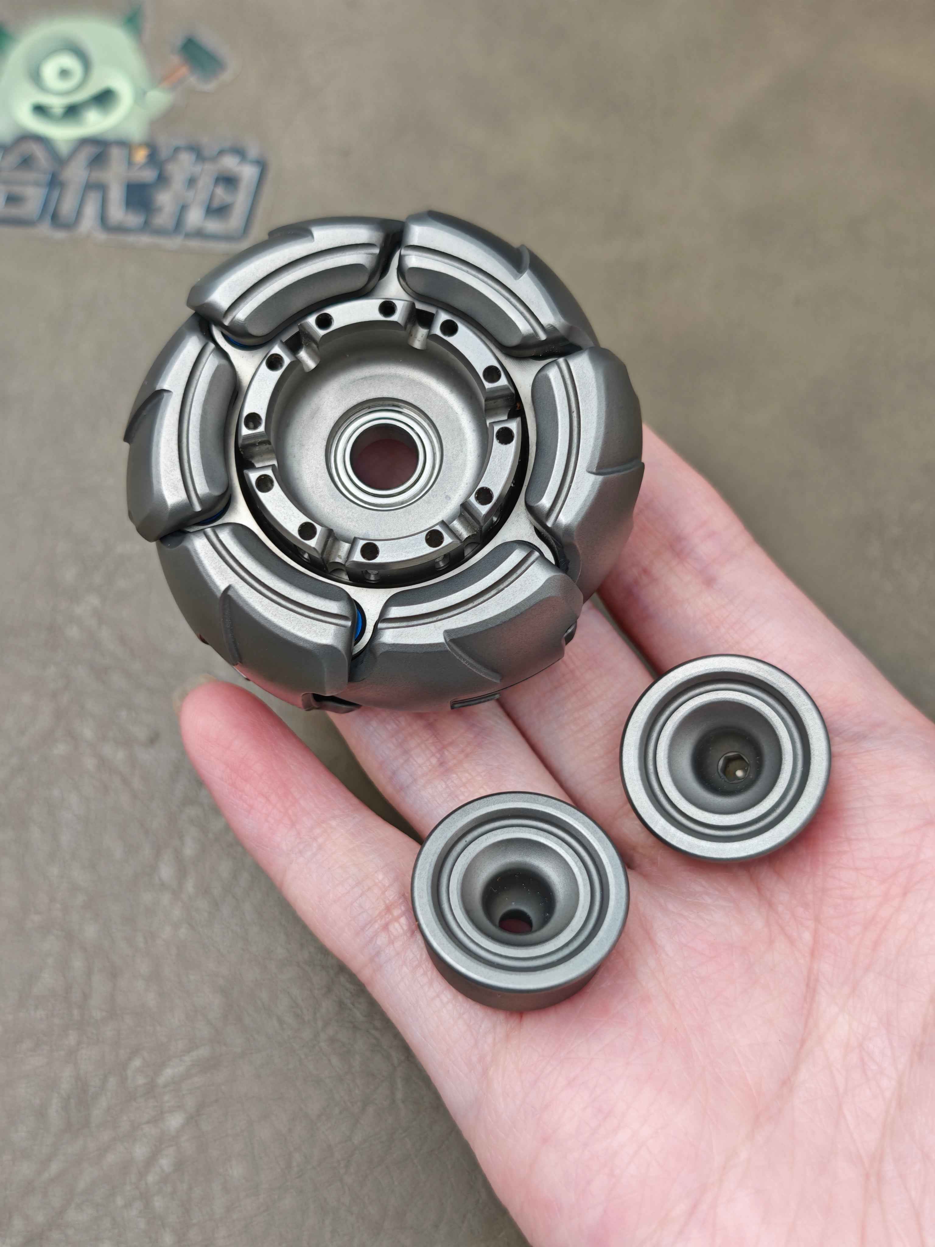 Pillbug Shell Opening Titanium