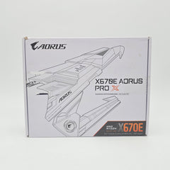 Gigabyte Aorus X670E Aorus Pro X, AMD Socket AM5, ATX Desktop Gaming Motherboard