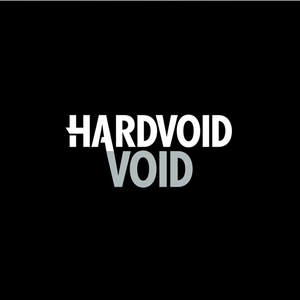 HARDVOID 黑白工业风 Logo 预览