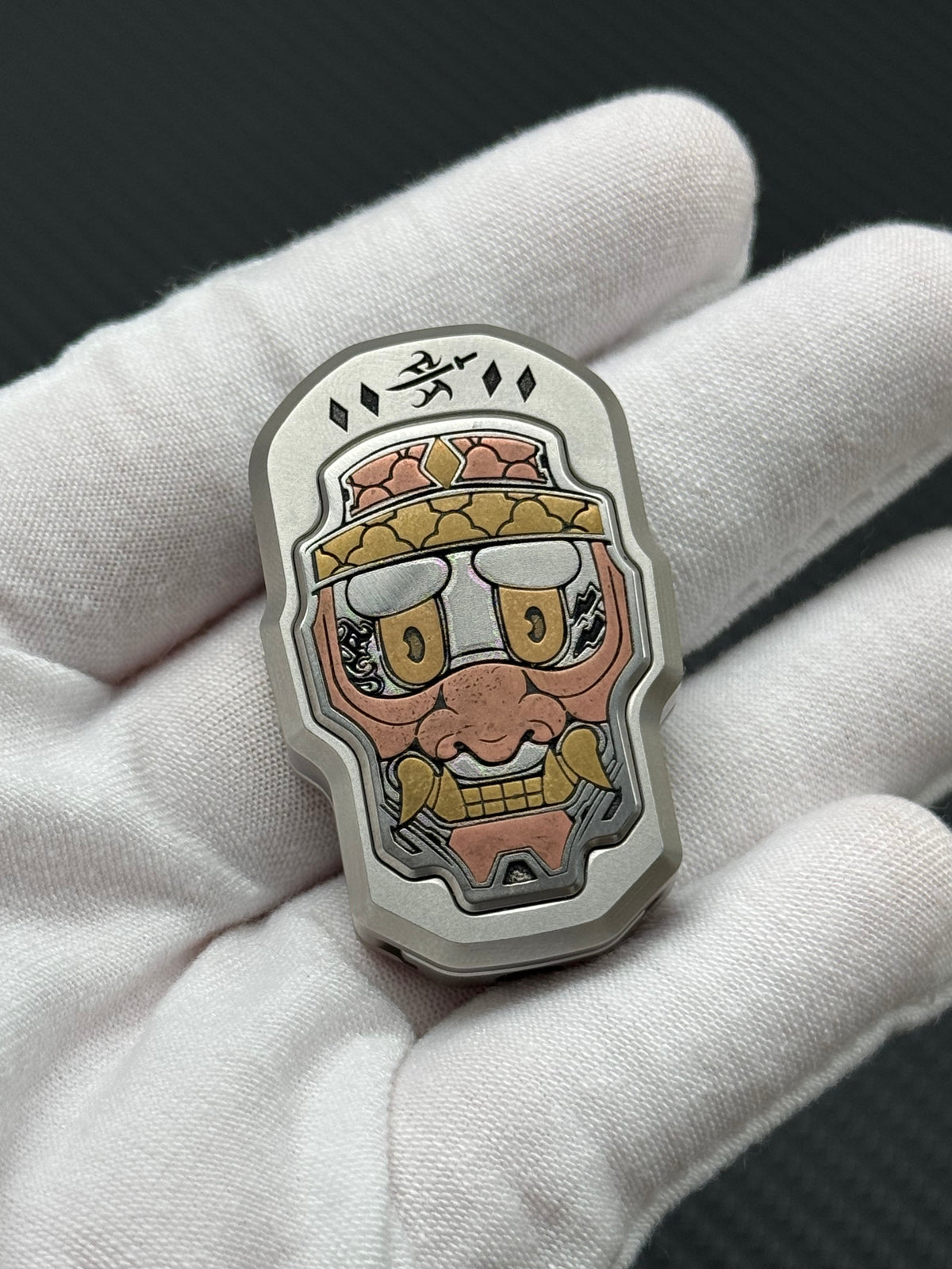 ALPHA S Stainless Steel Engraved