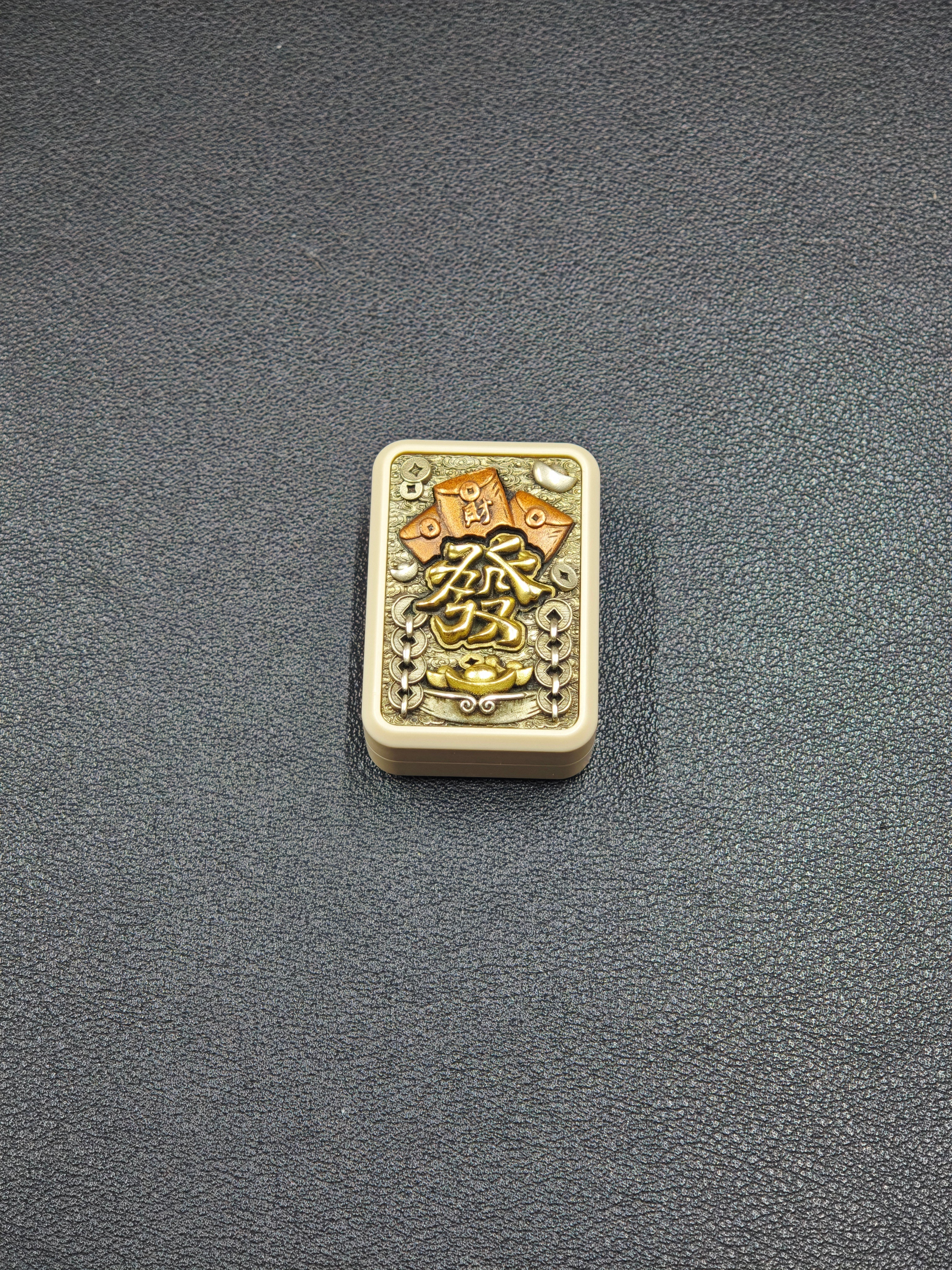 Fortune Mahjong PEEK Engraved