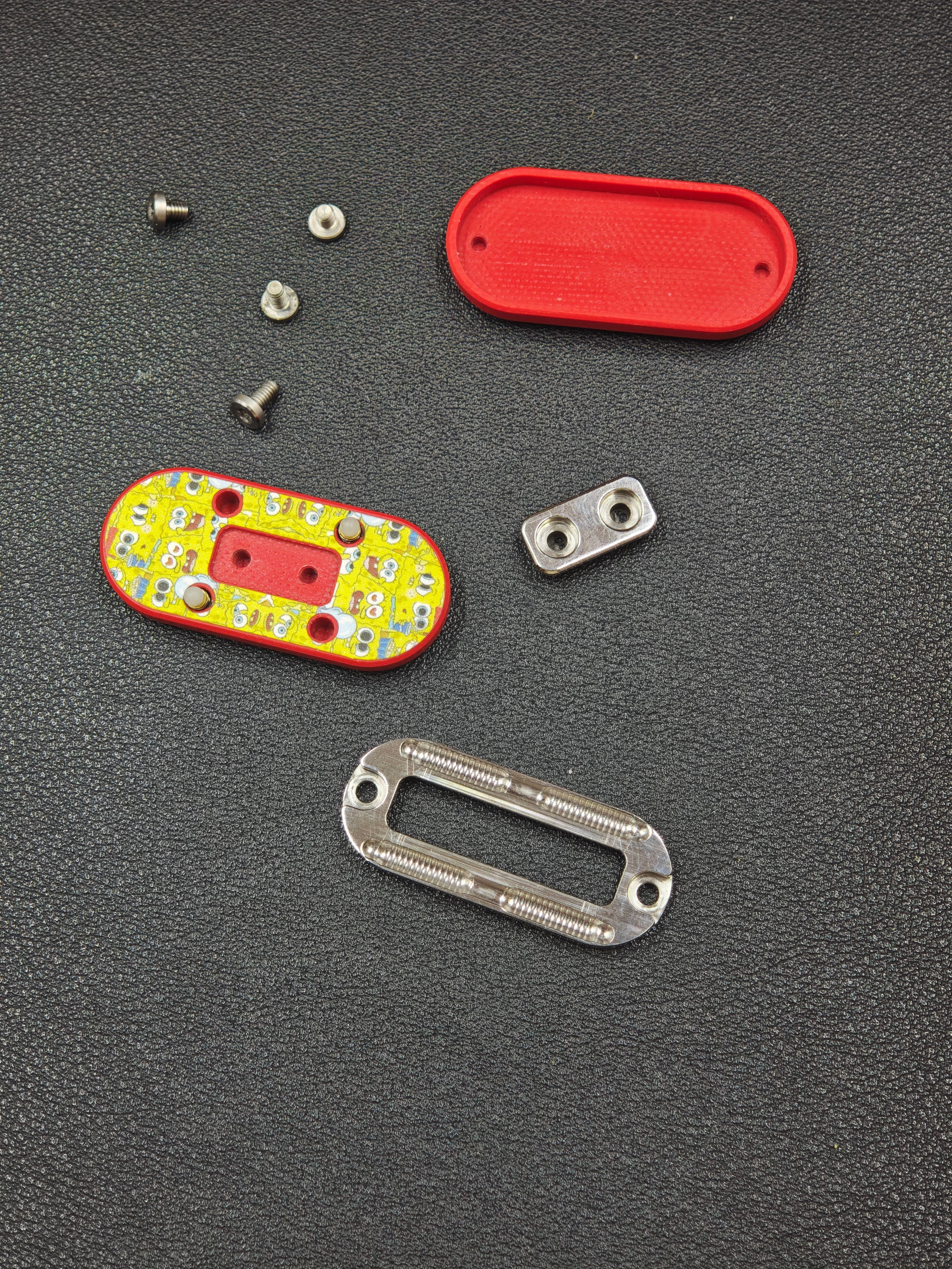 Top B Stainless Steel G10 PEEK